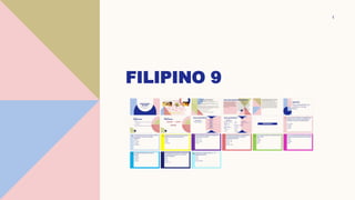 FILIPINO 9
1
 