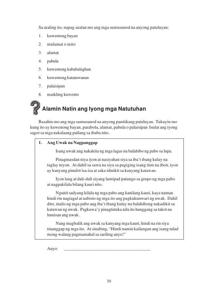 Natutunan Ko Sa Popular Na Anyo Ng Panitikan At Kahalagahan Nito