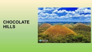 CHOCOLATE
HILLS
 