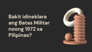 Panitikan sa Panahon ng Batas Militar (Summary) - Presentation.pptx