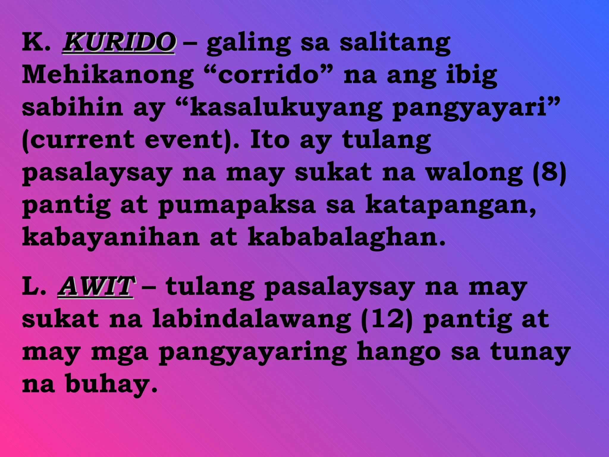 Panitikan sa panahon ng kastila | PPT