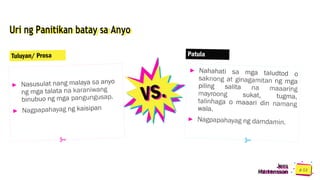 Uri ng Panitikan batay sa Anyo
Jens
Martensson
 