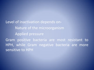 Impact of non thermal processing technologies on quality of fruit ...