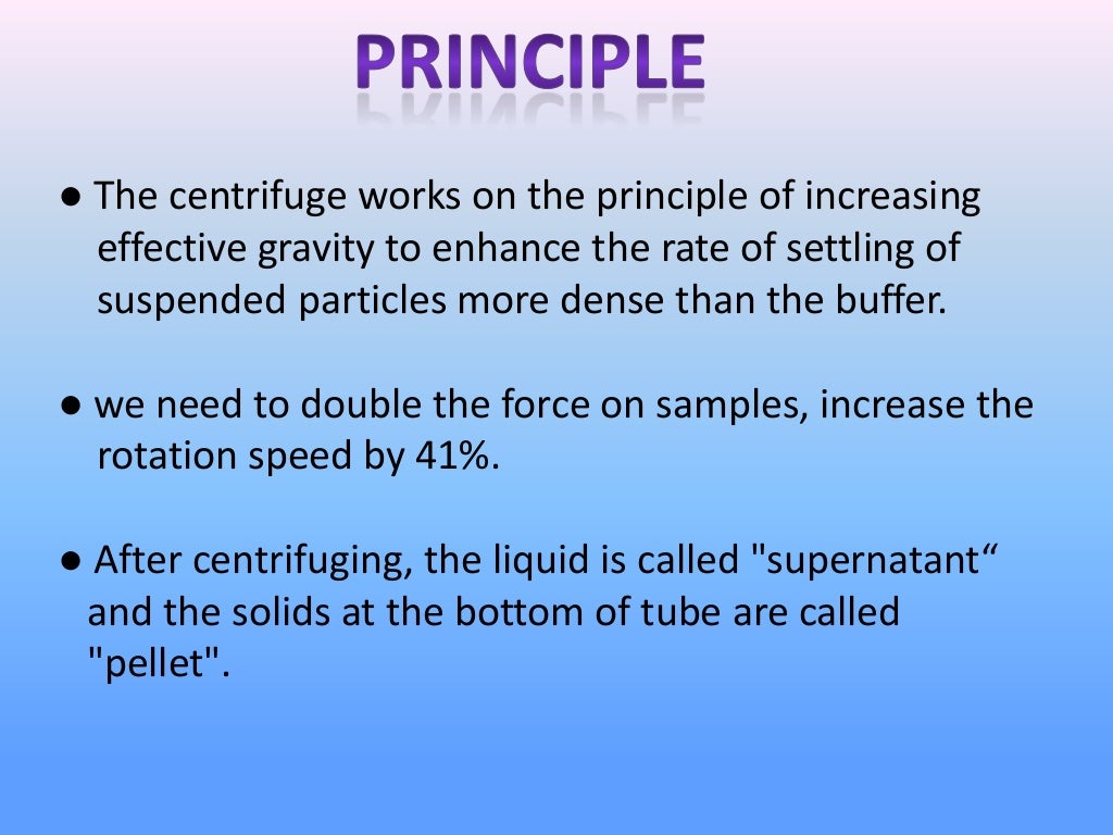 centrifuge
