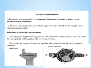 Forest Cast Computer Measurements measurement of forest tree crop presentation ppt.pptx
