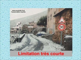 Limitation très courte 