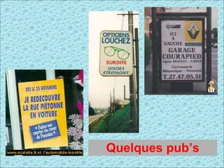 Quelques pub’s 