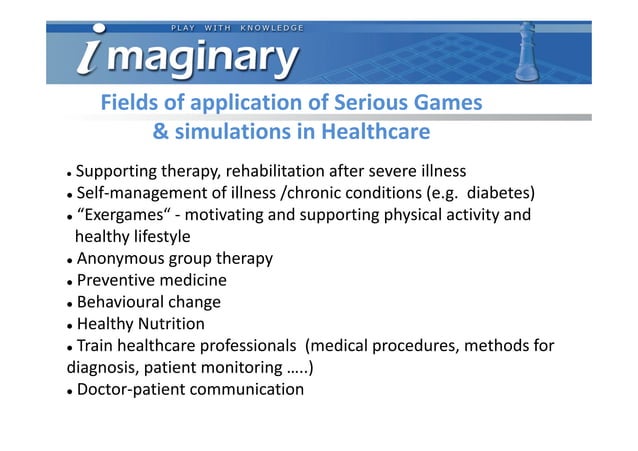 What Is Ict And Serious Games For Health? – UNIFE