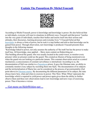 Panopticon | PDF