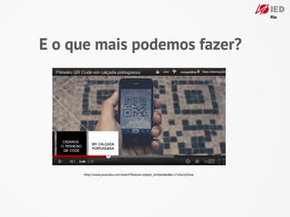 E o que mais podemos fazer?




     http://www.youtube.com/watch?feature=player_embedded&v=J1ahe2iJOow
 