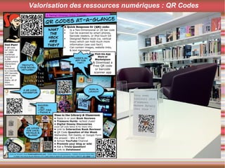 Valorisation des ressources numériques : QR Codes
 