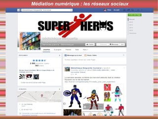 Médiation numérique : les réseaux sociaux
 
