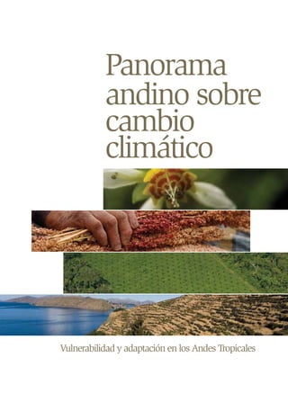 Panorama
andino sobre
cambio
climático

Vulnerabilidad y adaptación en los Andes Tropicales

 