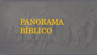 PANORAMA
BÍBLICO
 