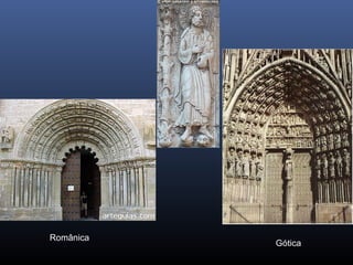 Românica
Gótica
 