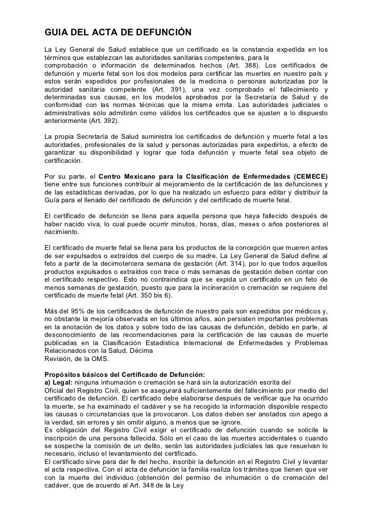 Panorama Epidemiologico En Mexico