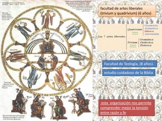  La Iglesia va cobrando protagonismo y se consolida comoinstitución poderosa (dominio en todas las áreas). En el 525 Justiniano cerró las escuelas filosóficas que quedaban en Alejandría, y otros lugares, 
