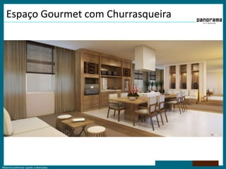 Espaço Gourmet com Churrasqueira