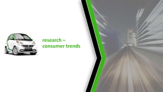 research –
consumer trends

 