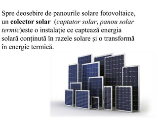 Panouri solare | PPTX