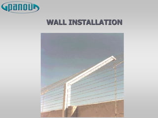 WALL INSTALLATION
 