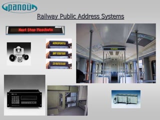 Railway Public Address Systems
 