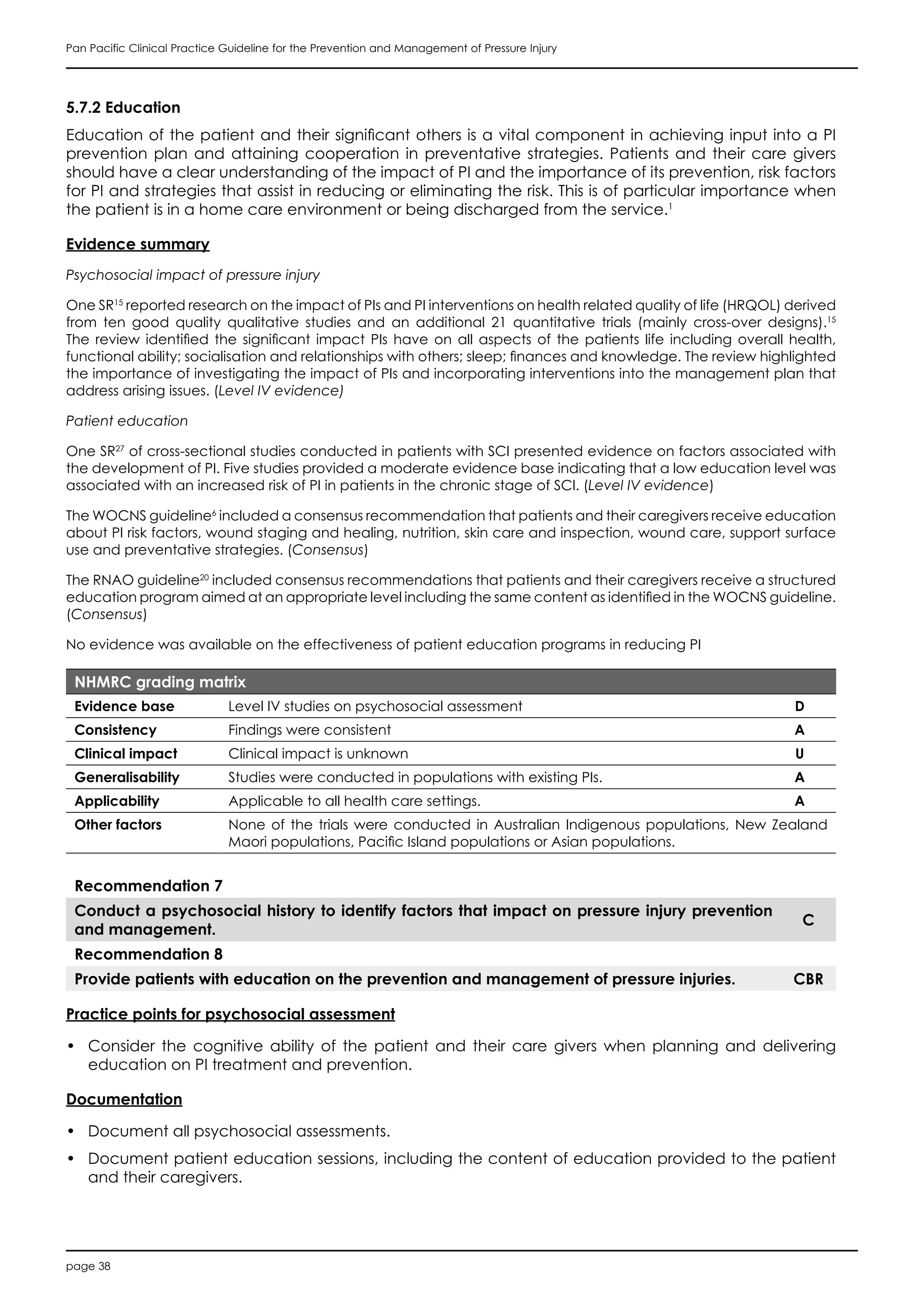 Pan pacific clinical practice guideline for the prevention and ...