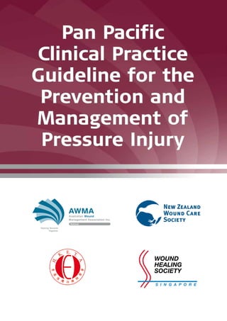 Pan Pacific 
Clinical Practice 
Guideline for the 
Prevention and 
Management of 
Pressure Injury 
WOUND 
HEALING 
SOCIETY 
S I N G A P O R E 
 