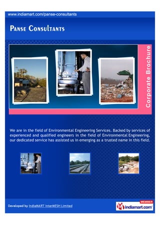We are in the field of Environmental Engineering Services. Backed by services of
experienced and qualified engineers in the field of Environmental Engineering,
our dedicated service has assisted us in emerging as a trusted name in this field.
 