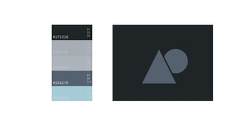 #1F2326
31
35
38
34
49
63
45
64
81
85
98
112
4
109
139
#22313F
#2D4051
#556270
#046D8B
 