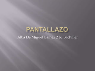 Alba De Miguel Lainez 2 bc Bachiller
 
