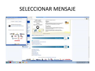 SELECCIONAR MENSAJE