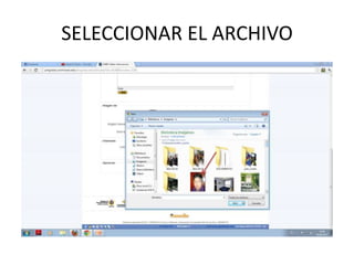 SELECCIONAR EL ARCHIVO