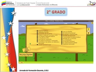 Jornada de Formación Docente, 2.011
 