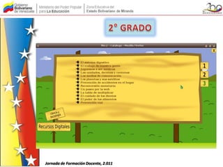 Jornada de Formación Docente, 2.011
 