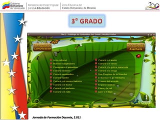 Jornada de Formación Docente, 2.011
 