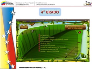 Jornada de Formación Docente, 2.011
 