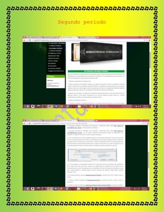 Segundo periodo
 