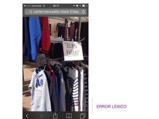 ERROR LÉXICO
 