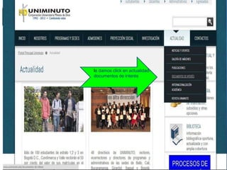 le damos click en actualidad-
documentos de interés
 