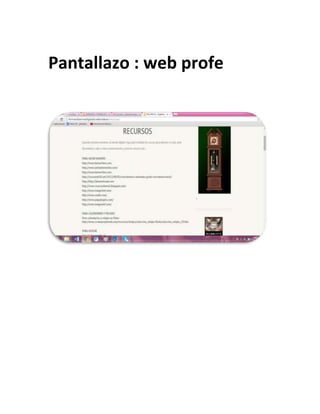 Pantallazo : web profe
 