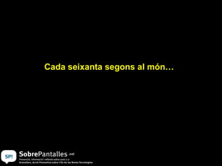 Cada seixanta segons al món… 