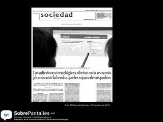 Font: El Diario de Notícias.  22 d’octubre de 2010.
 