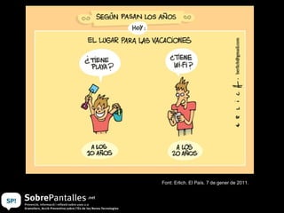 Font: Erlich. El País. 7 de gener de 2011.
 