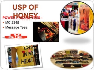 POWER PRICING TEES -
 MC 2345
 Message Tees
Sumankumar.glbimr@yahoo.com
 