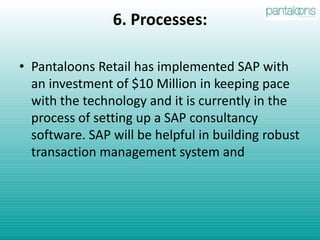 4. Promotion They use magazines, newspapers, television, radios , hoardings, internet etc for promoting the brand . They have joint ventures and alliances with many companies to promote the brand.Seasonal Discounts , Sales Discounts during Festivals are offered to attract consumers. 