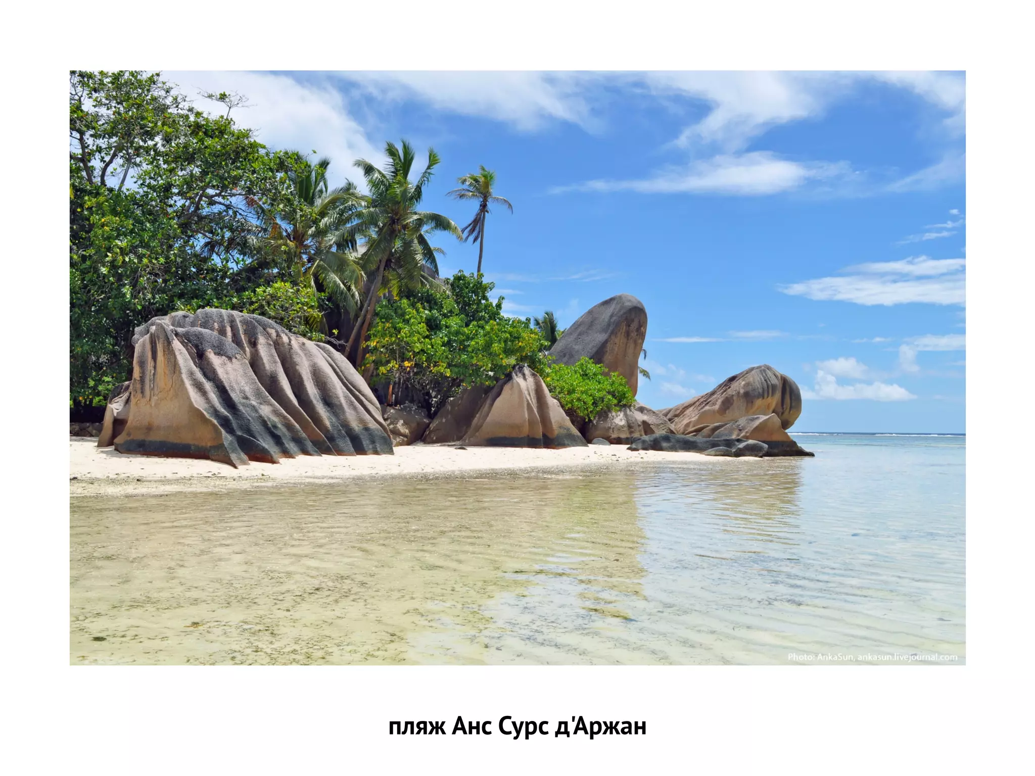 пляж Анс Сурс д'Аржан  
