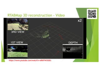 RTABMap 3D reconstruction - Video
https://www.youtube.com/watch?v=dfKiFW3SGEs
 