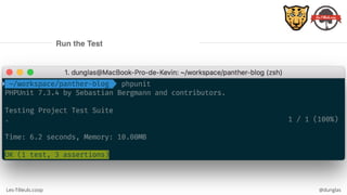 Les-Tilleuls.coop @dunglas
Run the Test
 