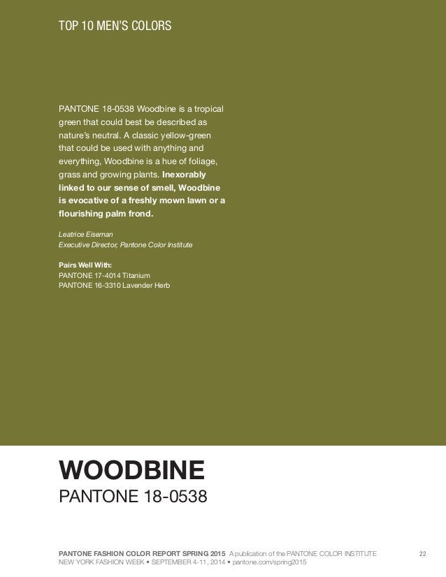 pantone fashion color palette spring 2015